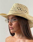 Cappello paglia cow