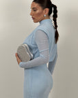 Abito OLTRE - abito lungo con dettagli in Swarovski - collezione chic