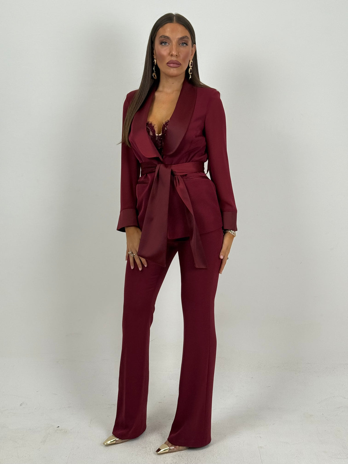 SALDO Tailleur KIBRIT - Tailleur sartoriale con maniche velate