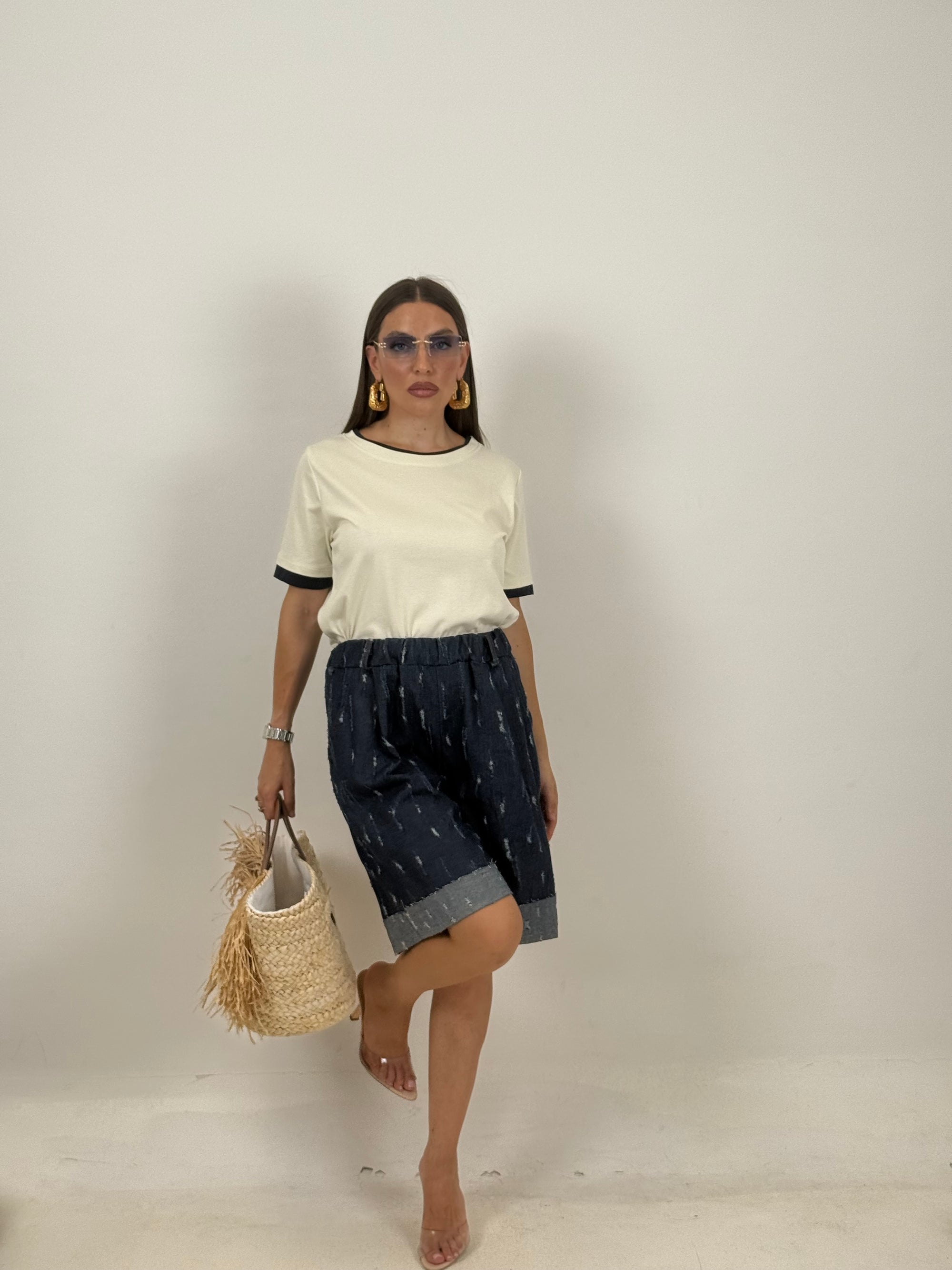Saldo Bermuda di jeans