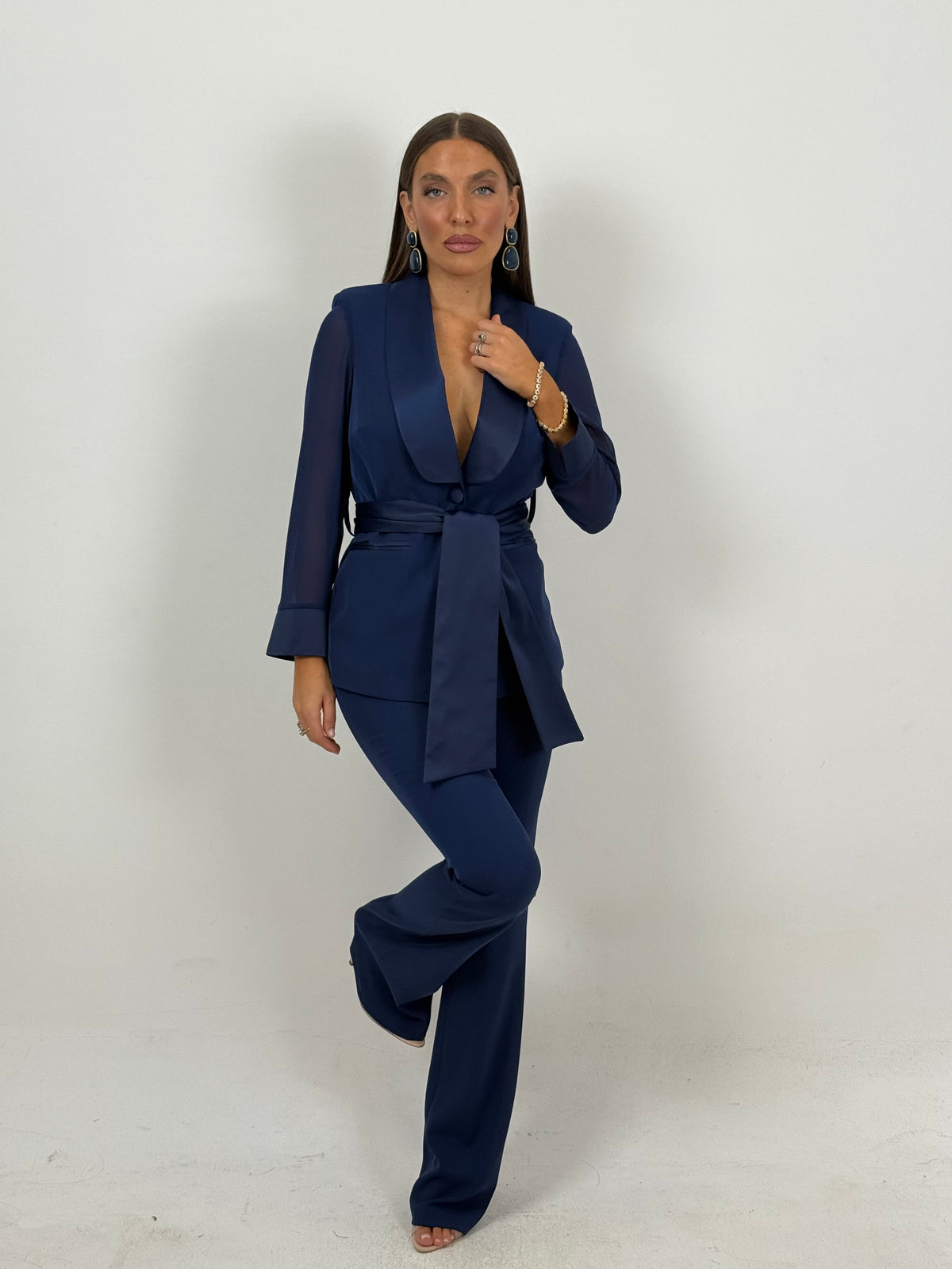 SALDO Tailleur KIBRIT - Tailleur sartoriale con maniche velate