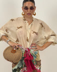 Camicia Tiger beige