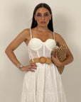 Cordset SICILIA - top effetto bustino e gonna