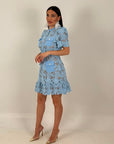 Abito AZZURRINA - abito longuette in pizzo COLLEZIONE CHIC