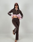 Completo MARIUS - felpa corta e leggings