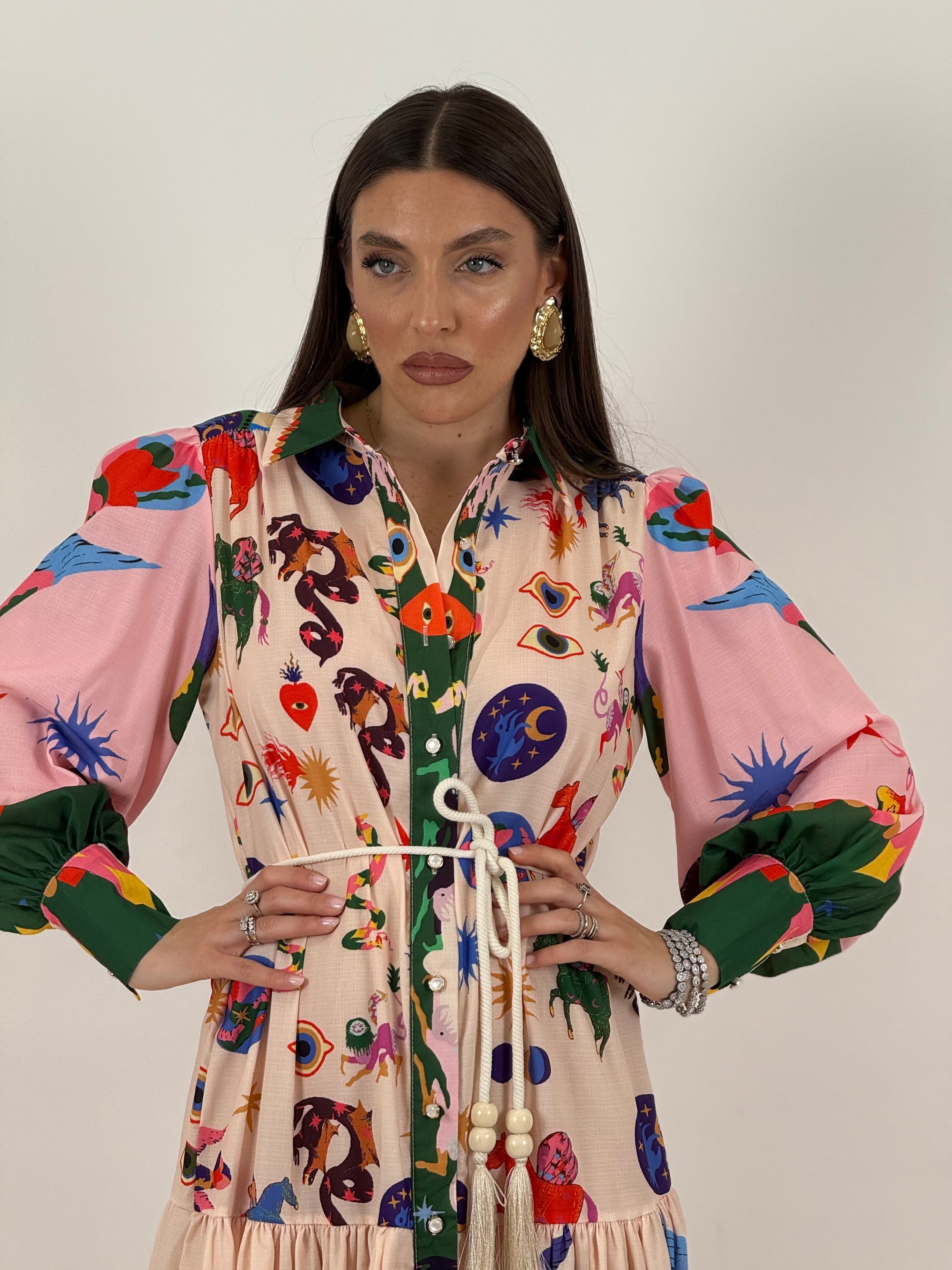 Abito MELINA - Abito lungo COLLEZIONE CHIC