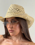 Cappello paglia cow