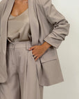 Tailleur DIAMOND - Giacca modello blazer e Pantaloni palazzo - top quality
