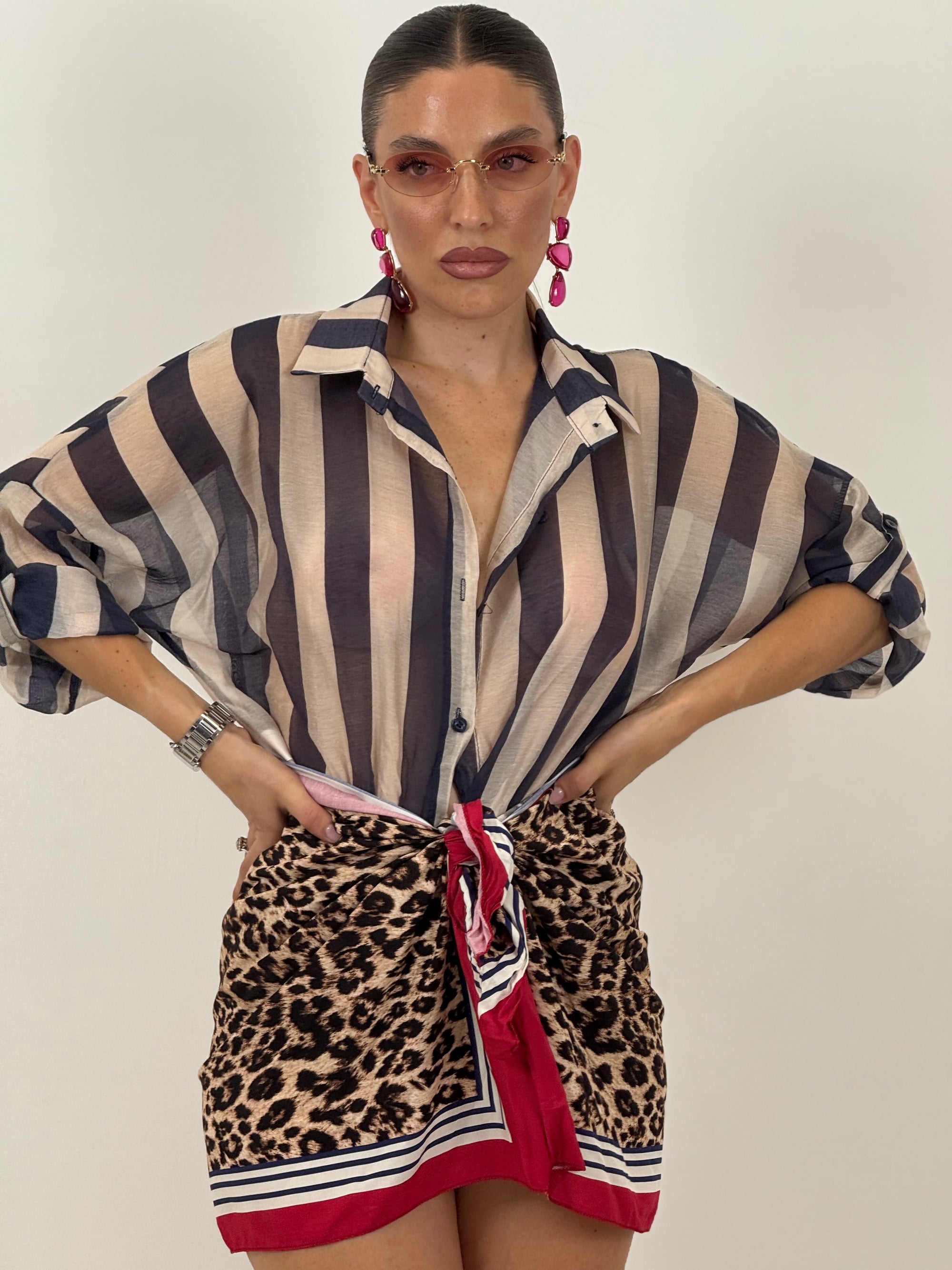 Gonna pareo riga Leopard
