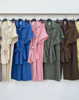 Cordset BAMBI - Completo camicia manica corta con cintura e pantalone