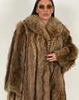 Pelliccia in Marmotta N44 - cappotto misura media in marmotta
