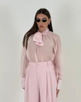 Camicia NAZLI - Camicia in organza