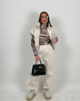 Tuta LISA - Completo gilet con zip e pantalone