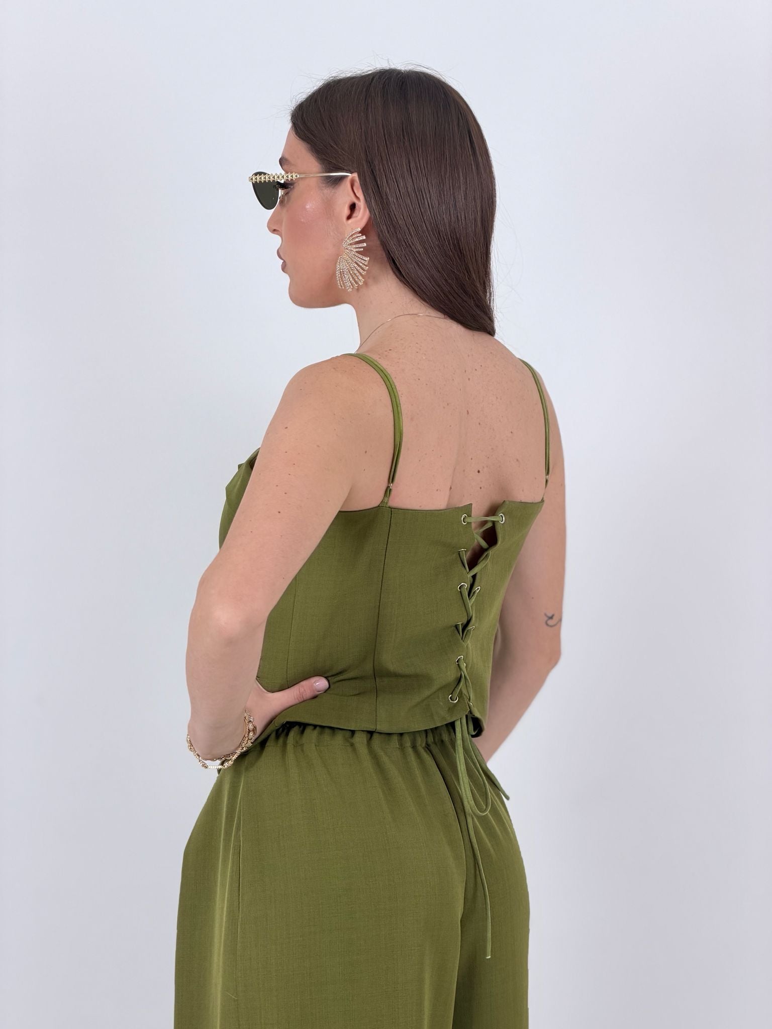 Cordset Natascia - Completo top e pantalone