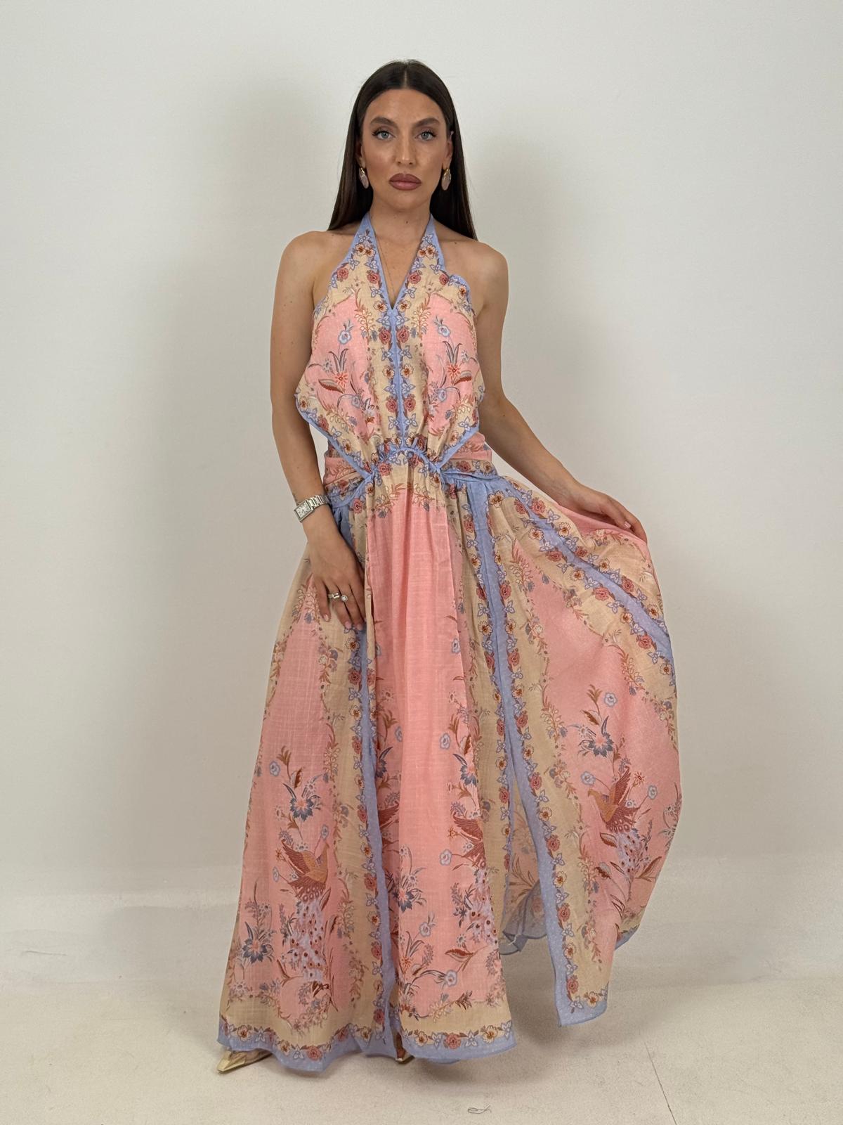 Abito MELODY - Abito lungo con schiena nuda - COLLEZIONE CHIC