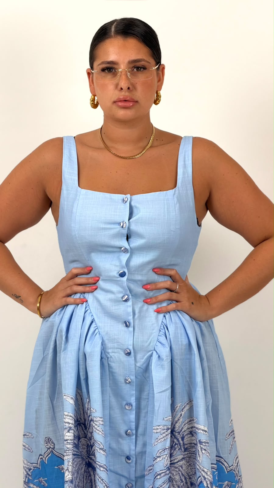 CURVY Abito SULTAN - Abito lungo COLLEZIONE CHIC