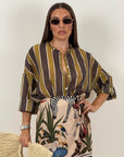 Camicia tricolore GREEN