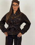 Cordset ANA - Completo in denim , giacca e pantalone