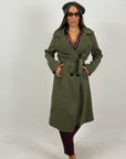 Cappotto LOIS lungo con cintura
