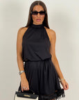 Abito GRAZIELLA - Abito corto con piume