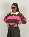 Maglia CREAMY a righe