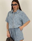 Cordset DIANA - Completo camicia e bermuda