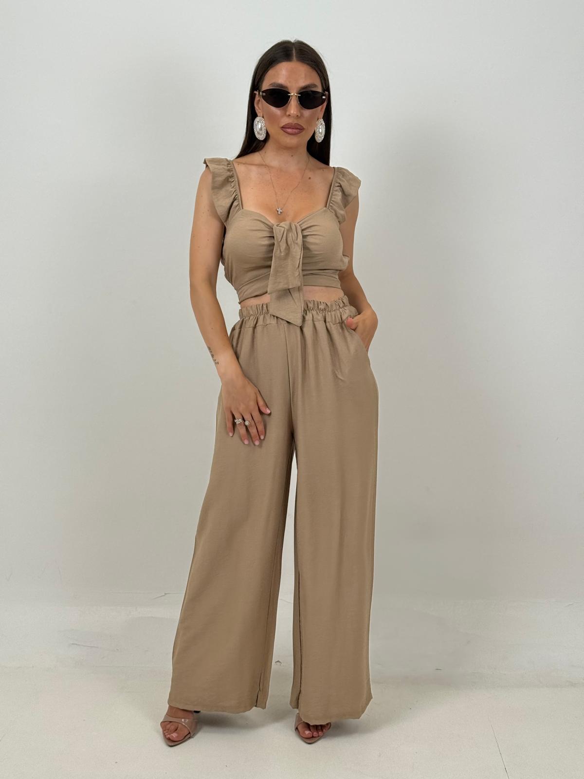 Cordset VIVIANA - Completo top e pantalone low cost