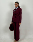 Tailleur Agatha - Tailleur -Jacke mit Bug im Leben und Pfotenhosen
