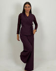 Tailleur CETTINA - Completo gilet con cintura e pantalone