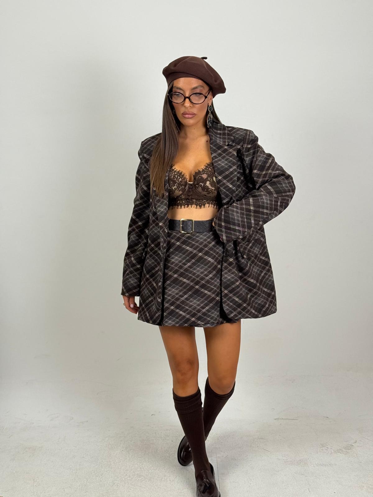 Cordset LEYRE - completo giacca e gonna corta