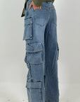 Jeans con tasconi