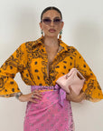 Camicia a fantasia TROPICAL