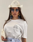 T-shirt lumina I TOLD