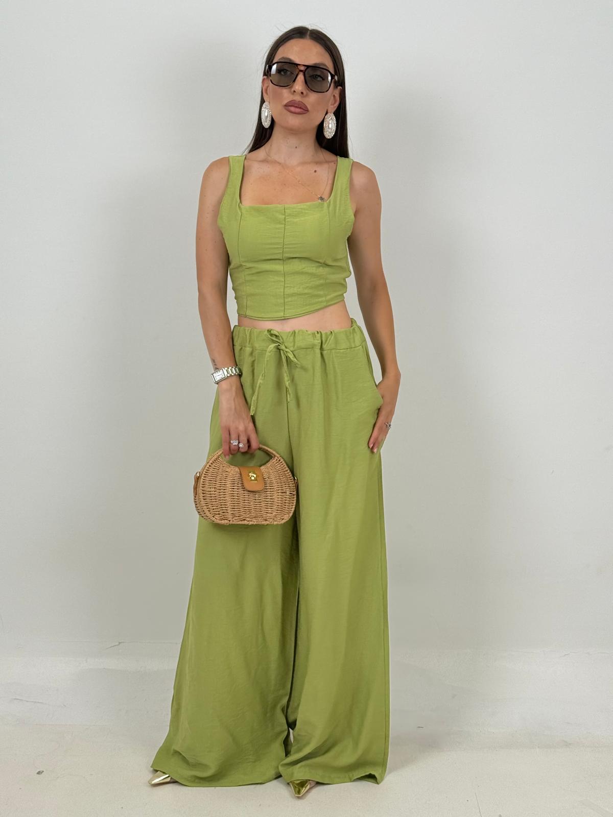 Cordset HURI - Completo top e pantalone