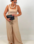 CURVY Cordset HURI - Completo top e pantalone