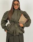 Giacca MANU MODELLO TRENCH CON MANICA E LUNGHEZZA BALLON