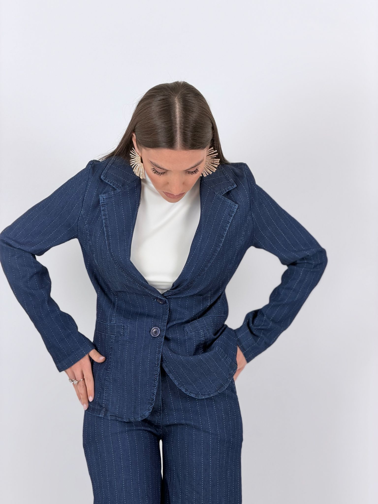 Tailleur JEANS - COMPLETO GIACCA E PANTALONE