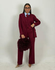 Tailleur Agatha - Tailleur -Jacke mit Bug im Leben und Pfotenhosen