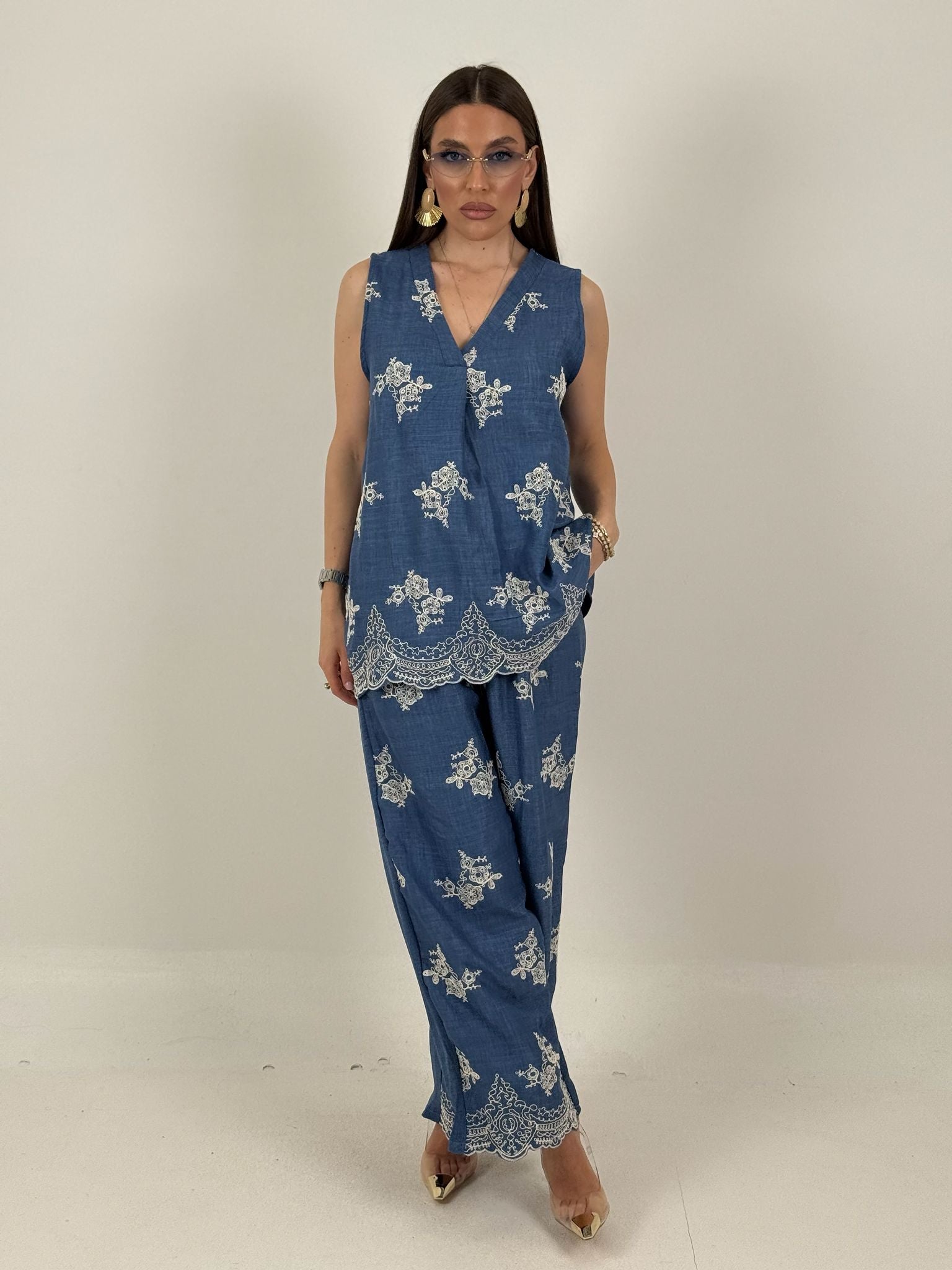 Cordset LULU - Completo blusa e pantalone