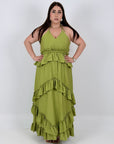 CURVY Abito BABY - Abito lungo schiena nuda