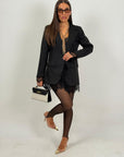 Cordset NICOLE - Completo giacca con pizzo e leggins