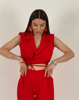 Tailleur ELLY - COMPLETO giacca corta e pantalone