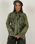Camicia EDITH Velata con rouche