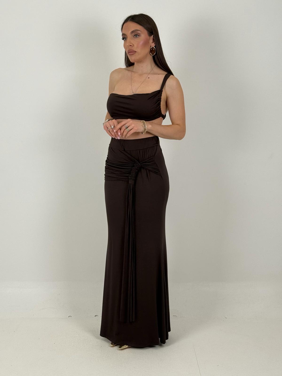 Cordset OLIMPIA - Completo top e gonna lunga
