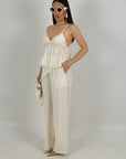 Cordset GERTRUDE - Completo top e pantalone