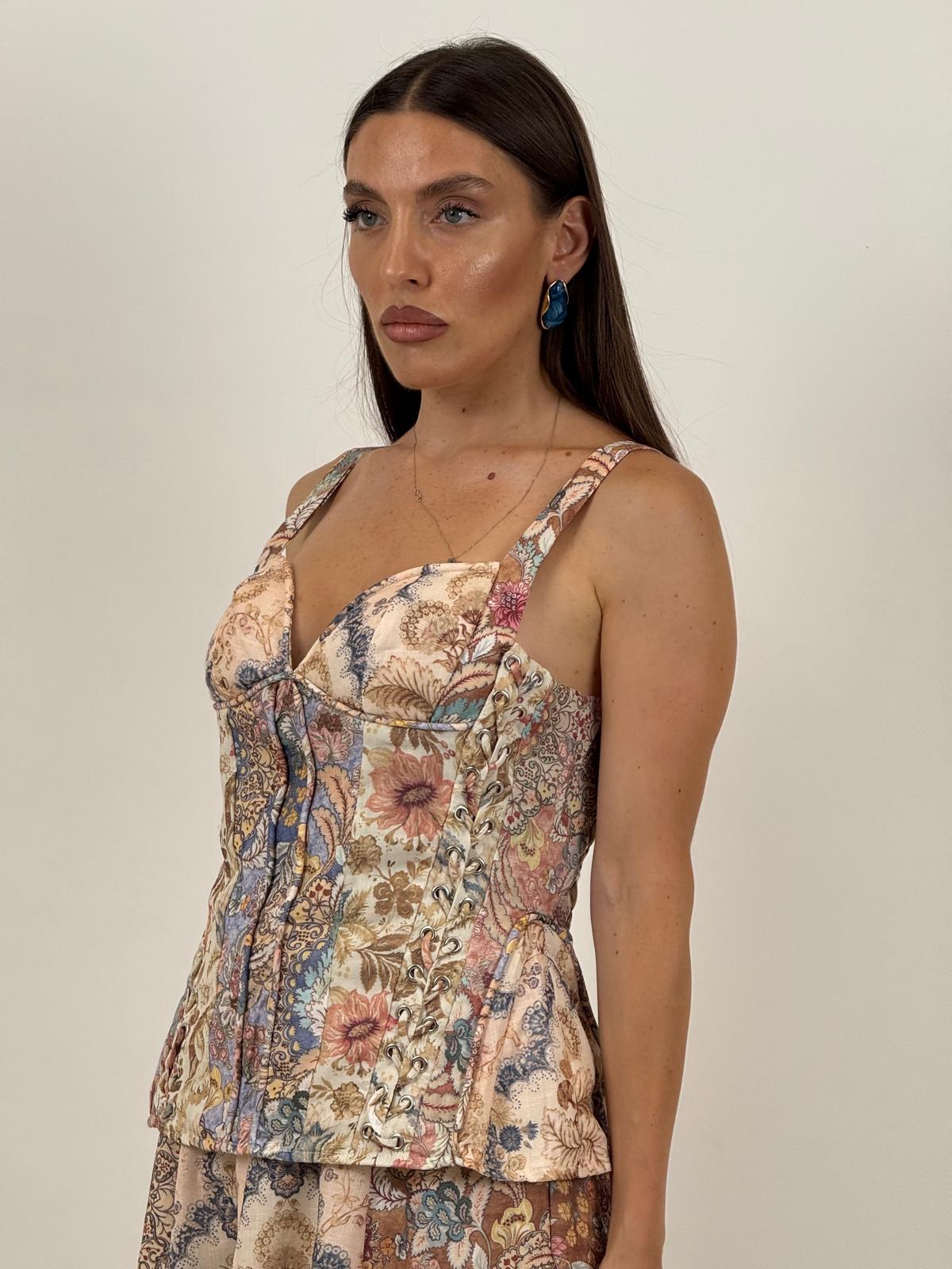 Cordset CHRY - Completo top e gonna lunga COLLEZIONE CHIC