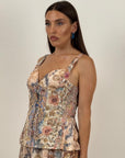 Cordset CHRY - Completo top e gonna lunga COLLEZIONE CHIC