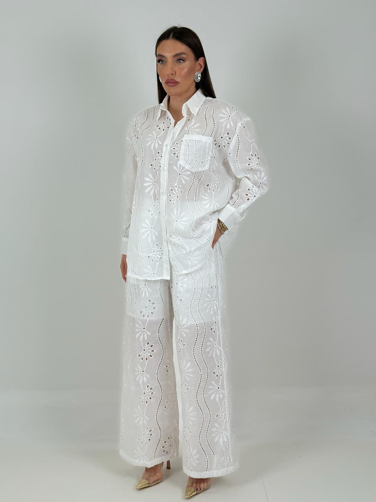 Cordset PERLA - Completo camicia e pantalone