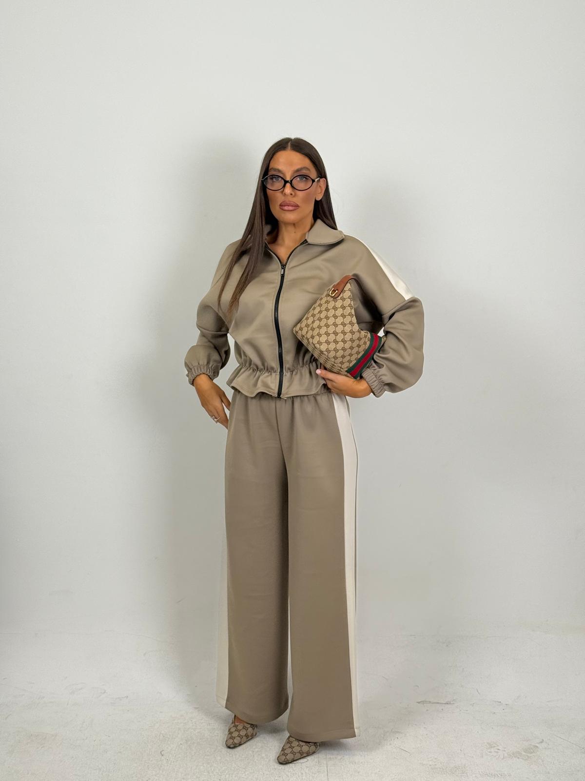 Cordset KIRAN - Completo felpa con zip e pantalone
