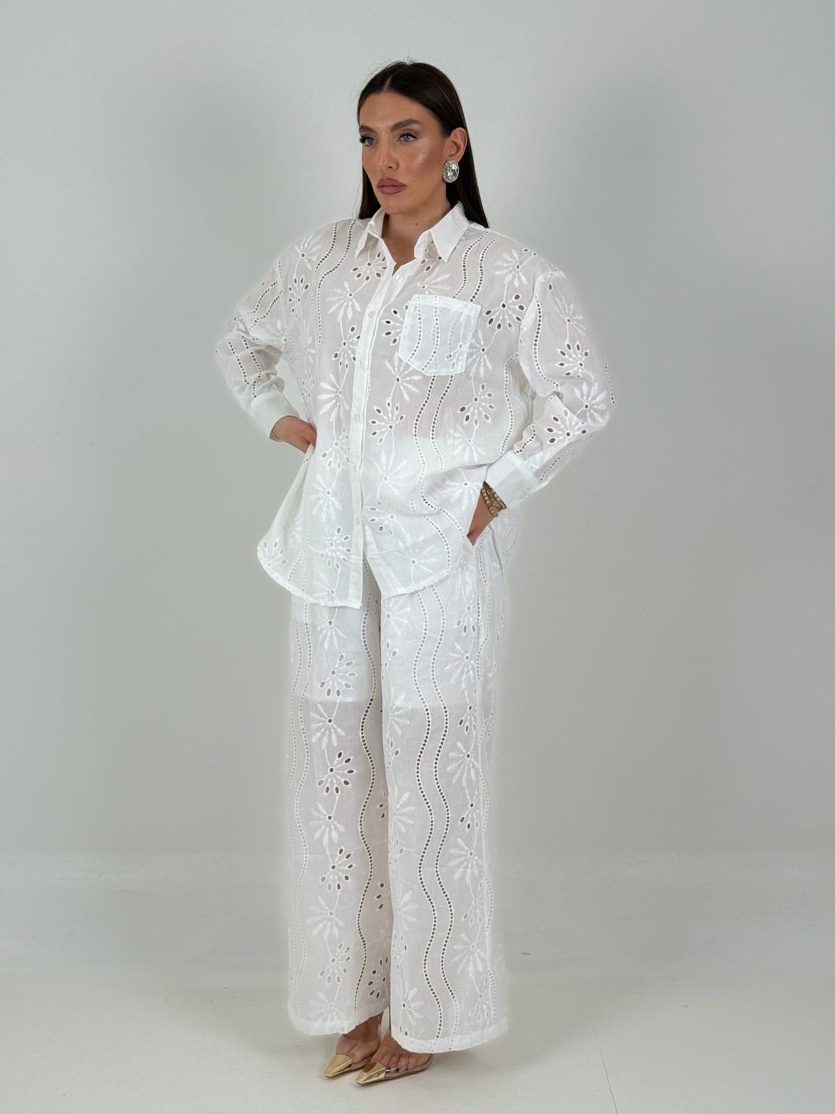 Cordset PERLA - Completo camicia e pantalone